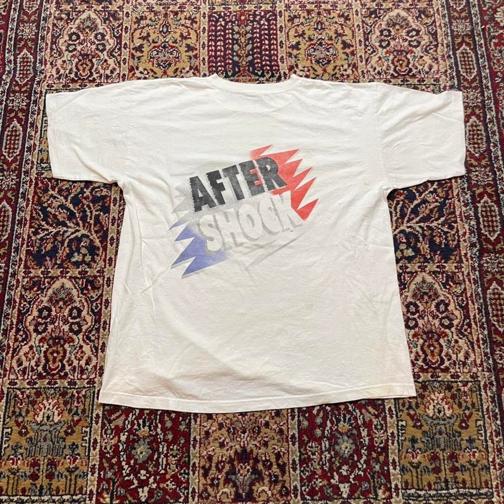 VTG 90s After Shock take a deep breath alcohol product promo tee shirt XL‎ USA
